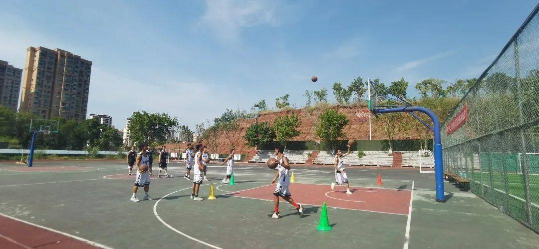 广西师范大学备战下一场比赛，备战全力以赴