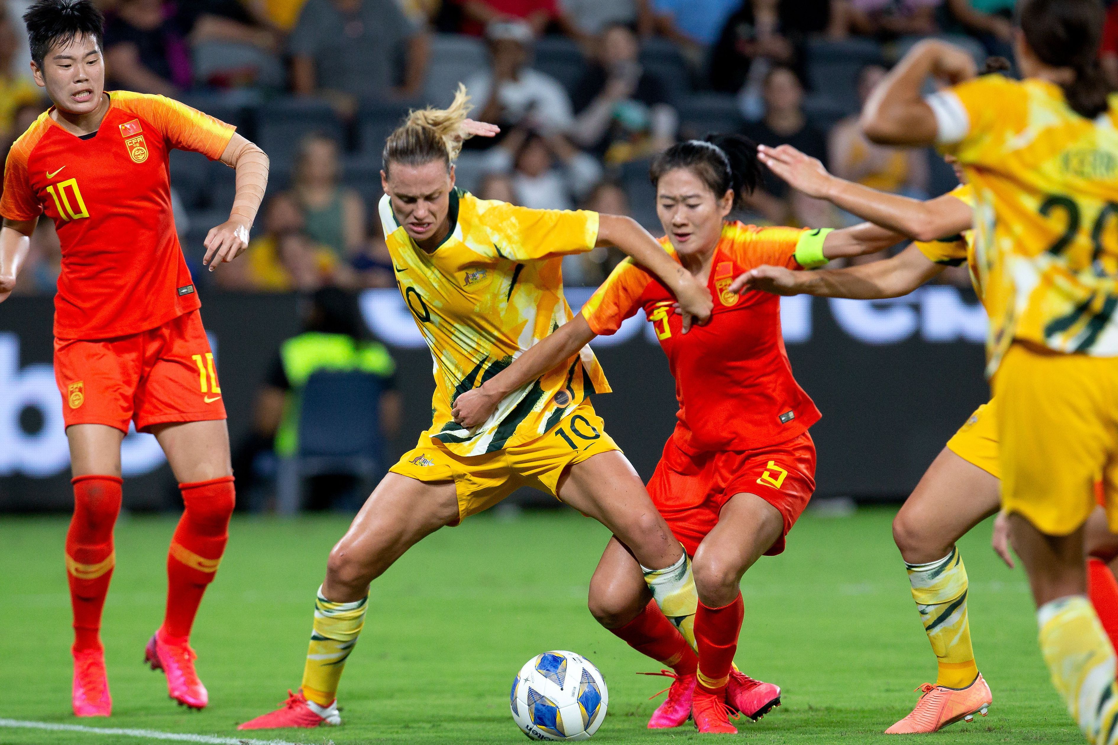 东京奥运资格赛，中国女足表现亮眼