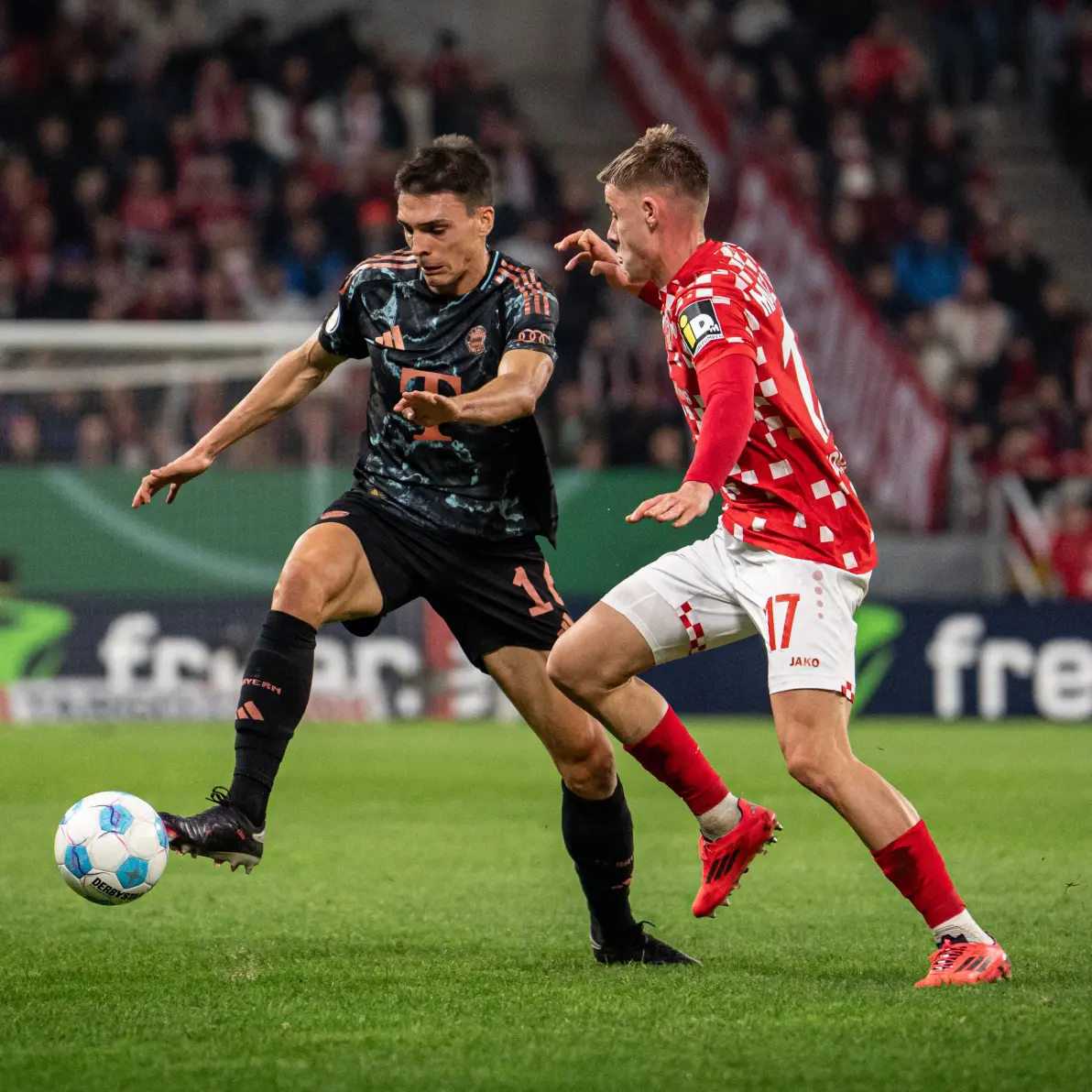 雷速官网-美因茨胜出对决，展现出色足球技艺